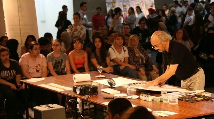 Resim Meraklıları Suluboya G&uuml;nleri&rsquo;ne B&uuml;y&uuml;k İlgi G&ouml;sterdi