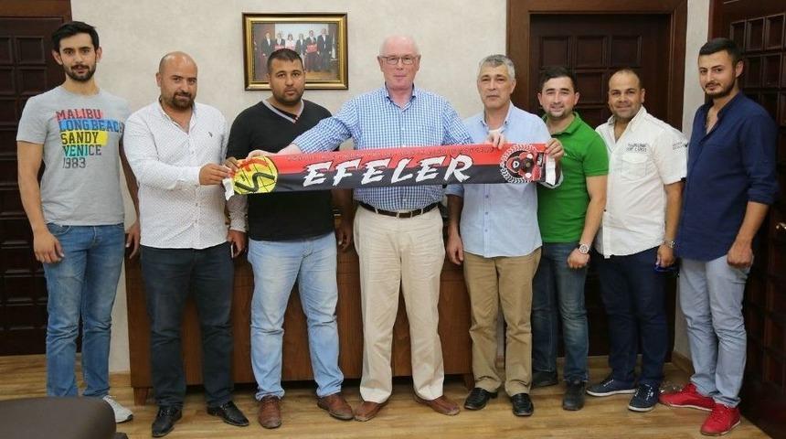 Efelerden Başkan Kurt&rsquo;a Ziyaret