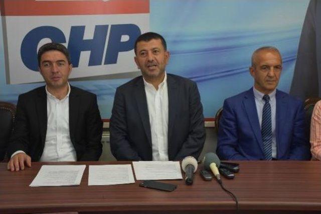 Chp’Li Ağbaba: Bütün Siyasi Partilerin Içi Araştırılsın