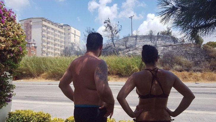 Antalya’da Yangın Paniği G5