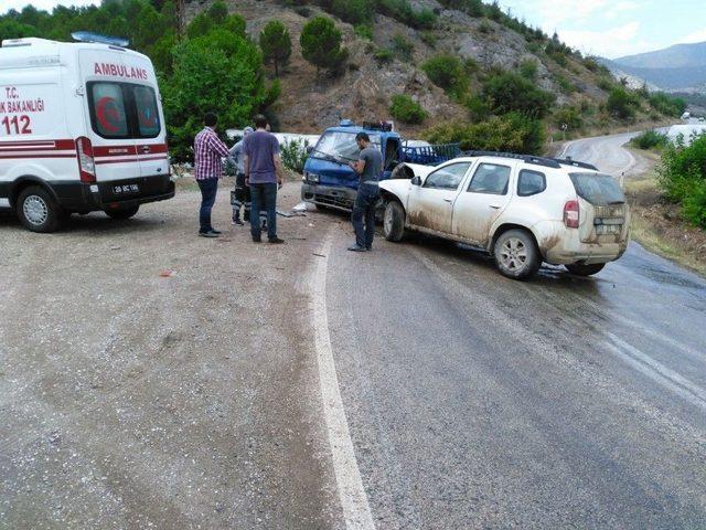 Sarıcakaya’da Trafik Kazası: 1 Yaralı