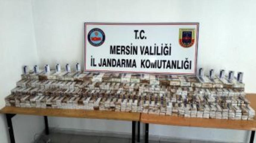 Yanan Tırda G&uuml;mr&uuml;k Ka&ccedil;ağı Sigara Ele Ge&ccedil;irildi