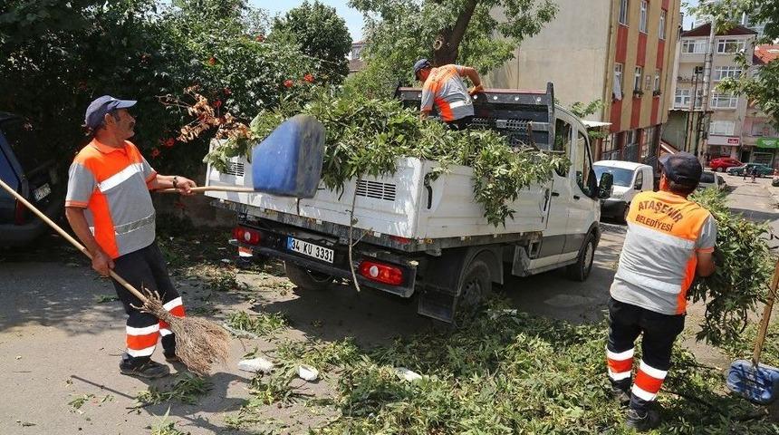 Ataşehir Belediyesi&rsquo;nde Yağış Seferberliği