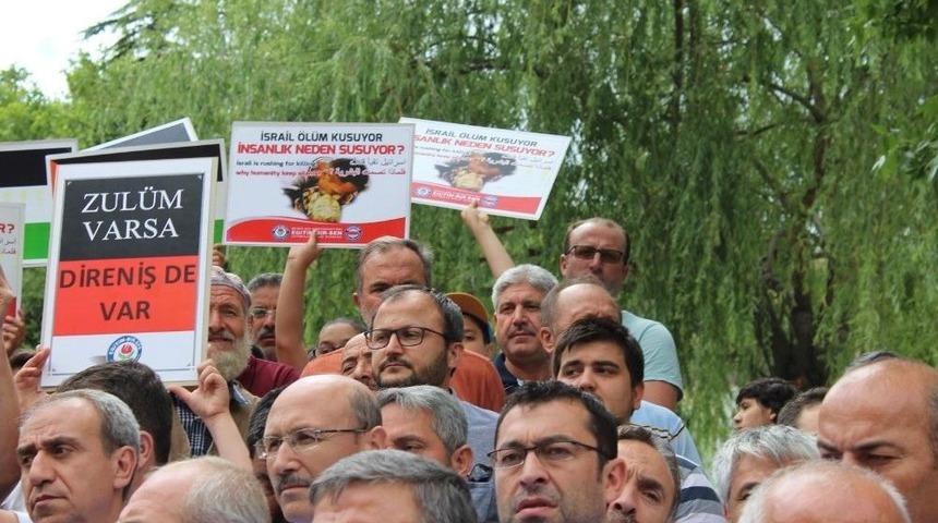 İsrail&rsquo;in, Mescid-i Aksa&rsquo;daki Zulm&uuml; Protesto Edildi