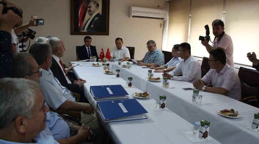Ttk İle Çinli Firma Arasında Sözleşme İmzalandı