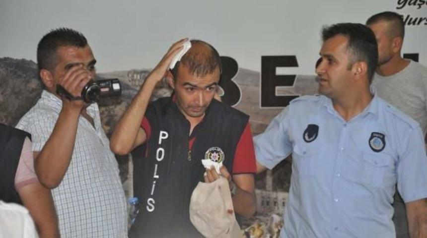 Besni'de Ihale Kavgasında 3 Polis 2 Zabıta Yaralandı