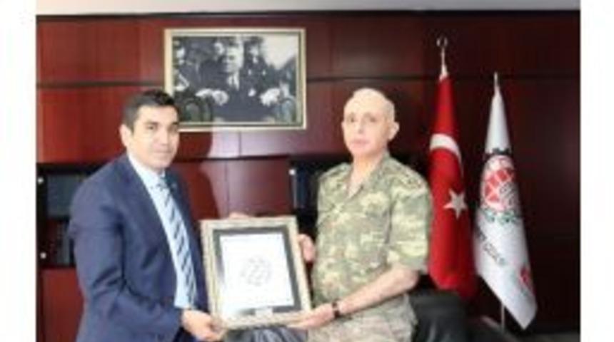 Jandarma Komutanından Gto&rsquo;ya Veda Ziyareti