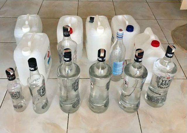 Mardin’de Kaçak İçki Üreten Şahıslar Yakalandı 1