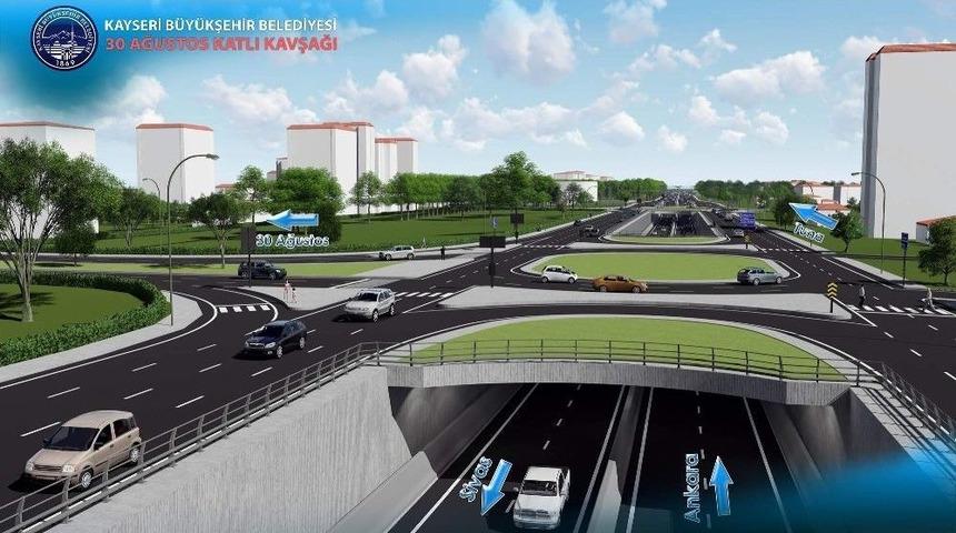 Kayseri&rsquo;nin En Uzun Alt Ge&ccedil;idinin İhalesi Yapıldı