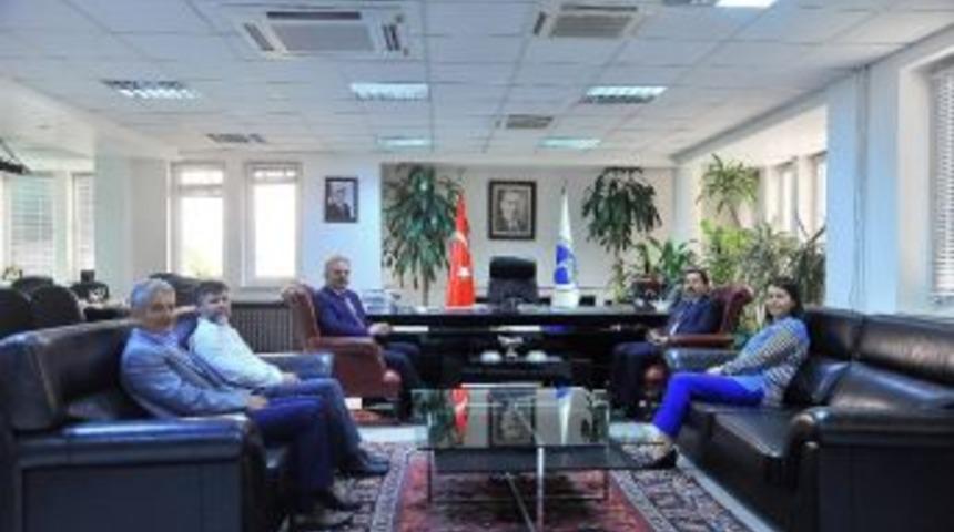 Vali Balkanlıoğlu&rsquo;ndan, Rekt&ouml;r Elmas&rsquo;a Ziyaret