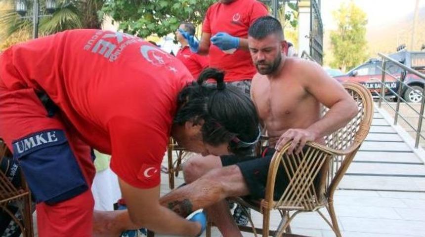 Ormanda Kaybolan Sevgilisini G&ouml;r&uuml;nce G&ouml;zyaşlarına Boğuldu&nbsp;