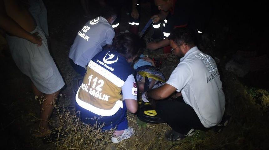 Sinop&rsquo;ta Y&uuml;ksekten D&uuml;şme: 1 Yaralı