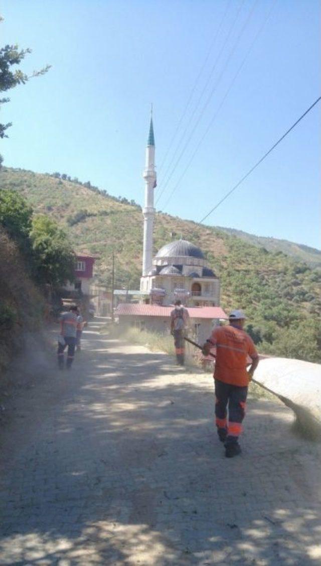 Nazilli’de Mahalleler Günlük Temizleniyor