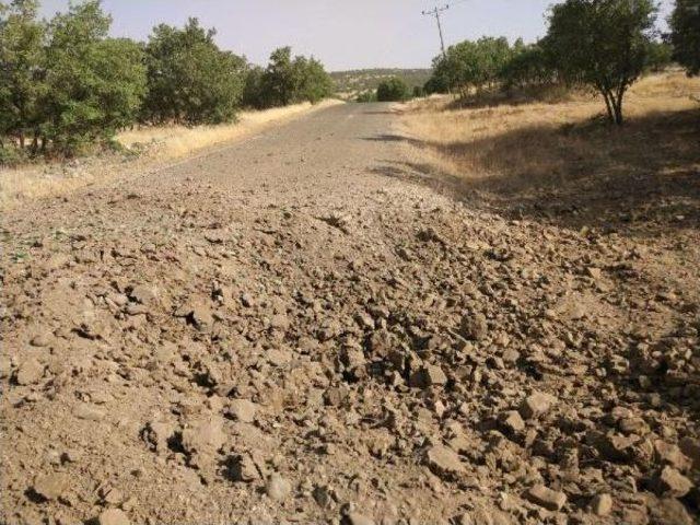 Köy Yoluna Tuzaklanan Patlayıcı Böyle Imha Edildi