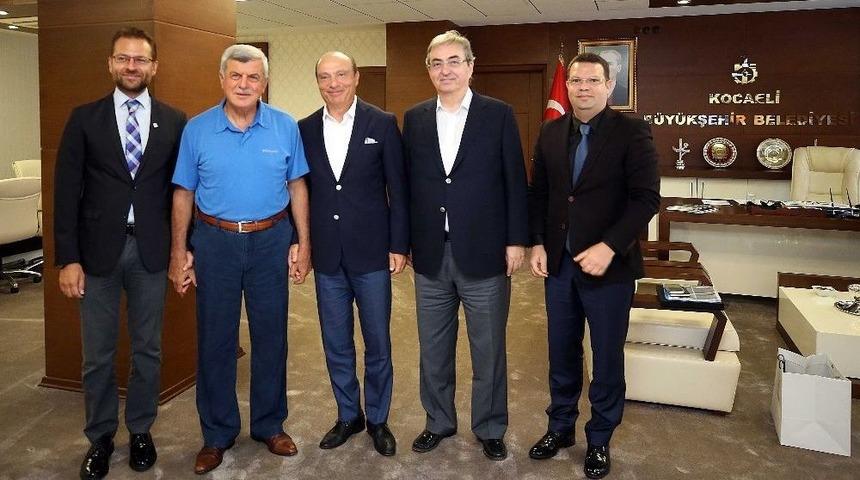 Başkan Karaosmanoğlu, Tosb Başkanını Ağırladı