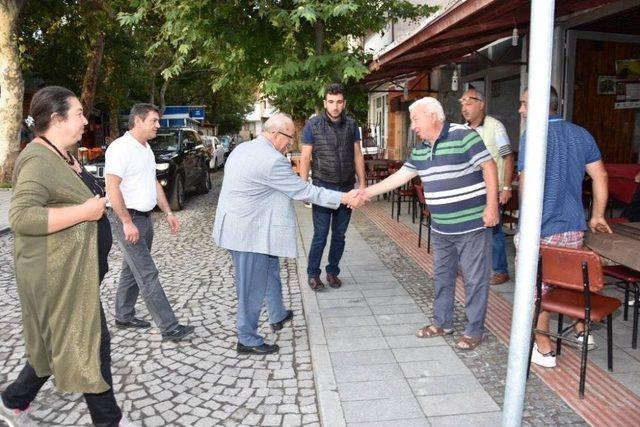 Başkan Kadir Albayrak Şarköy’de İncelemelerde Bulundu