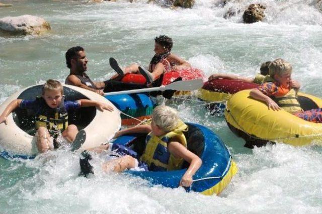 Saklıkent'te Rafting Keyfi