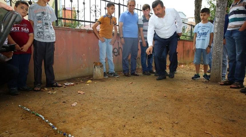 Darıcalı &Ccedil;ocuklar Sokak Oyunlarını &Ccedil;ok Sevdi