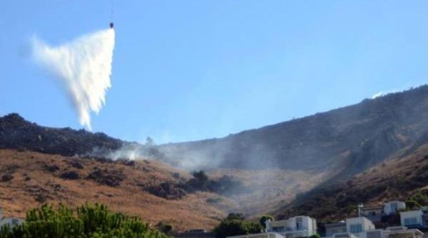 Kadıkalesi'ndeki Yangın Korkuttu