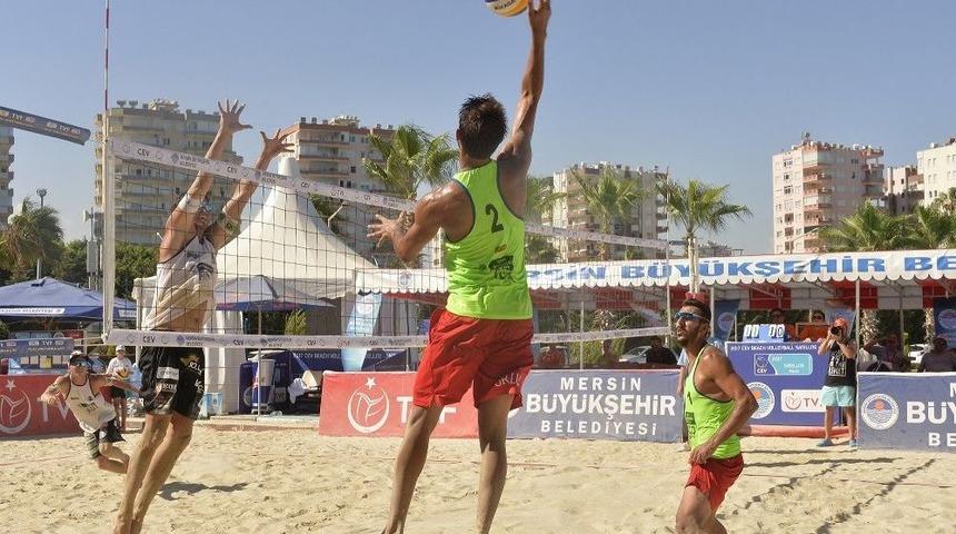 2017 Cev Avrupa Plaj Voleybolu Turu Devam Ediyor