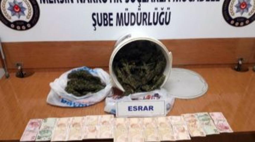 Mersin&rsquo;de 1 Kilo 235 Gram Esrar Ele Ge&ccedil;irildi