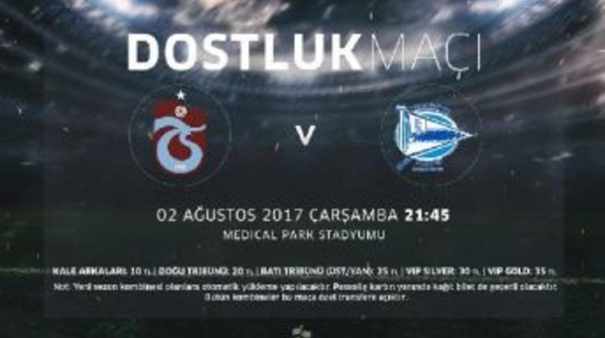 Trabzonspor 50'nci Kuruluş Yıld&ouml;n&uuml;m&uuml;nde Alaves Ile Hazırlık Ma&ccedil;ı Oynayacak