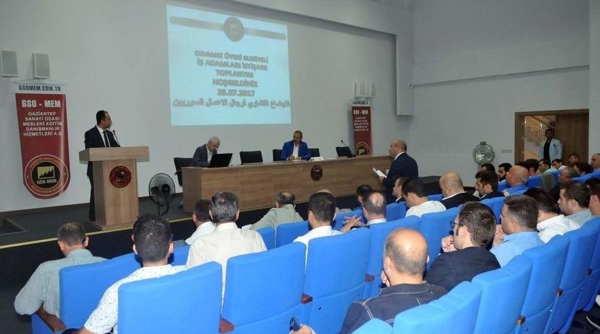 Suriyeli İşadamları İle İstişare Toplantısı Yapıldı