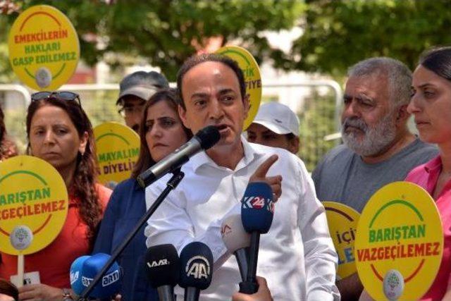 Osman Baydemir: Taşlar Bağlanıyor, Itler Salınıyor