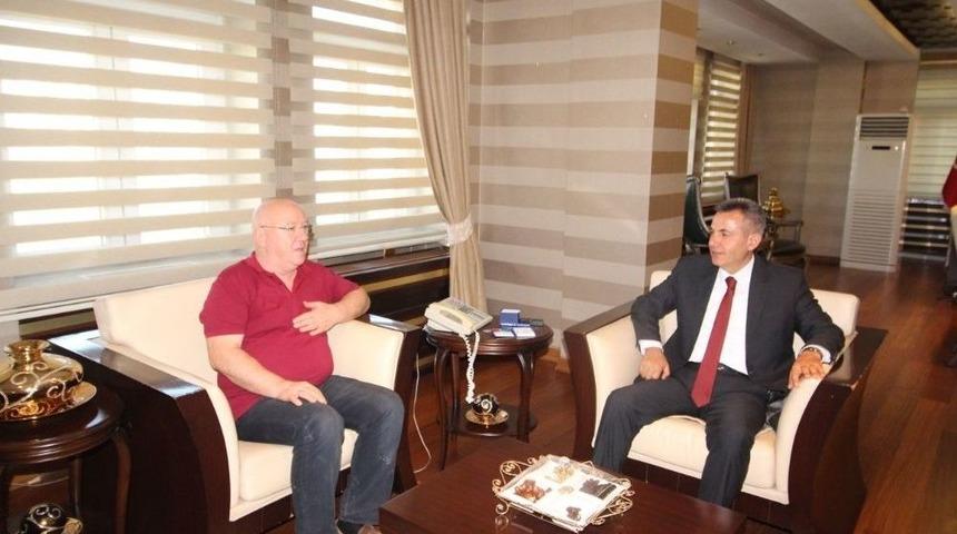 Tgk Genel Başkanı Kolaylı&rsquo;dan Vali Elban&rsquo;a Ziyaret