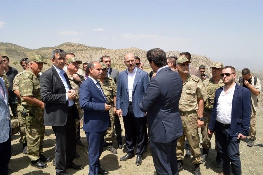 Bakan Soylu, Şırnak-van Karayolunu İnceledi