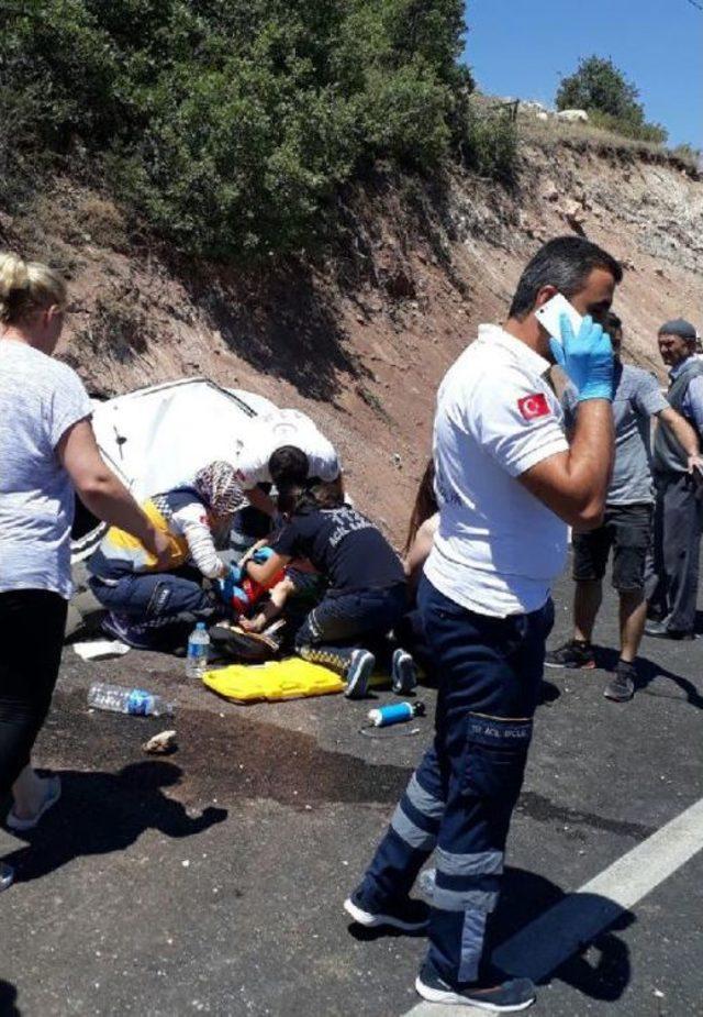 Burdur'da Kaza: 1 Ölü, 2 Yaralı