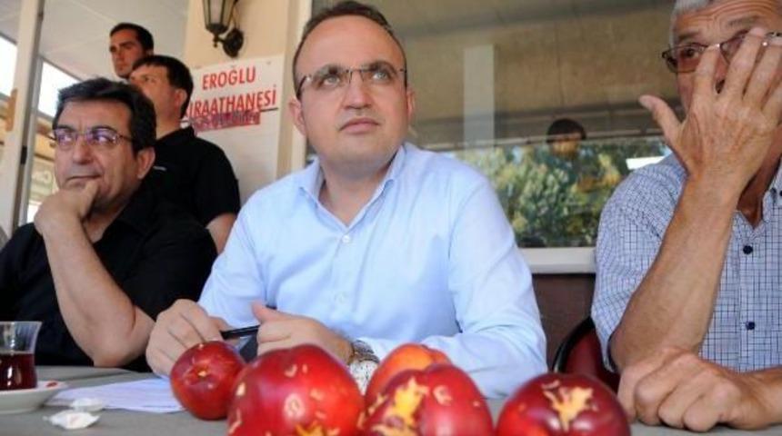 Doludan Zarar G&ouml;ren Lapsekili &Uuml;reticilere Ziyaret