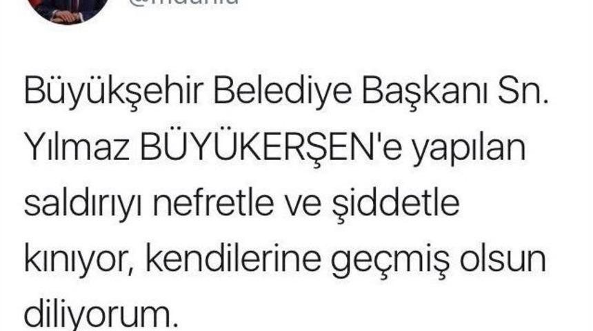 B&uuml;y&uuml;kerşen&rsquo;e Yapılan Saldırıya Ak Parti&rsquo;den Kınama Geldi