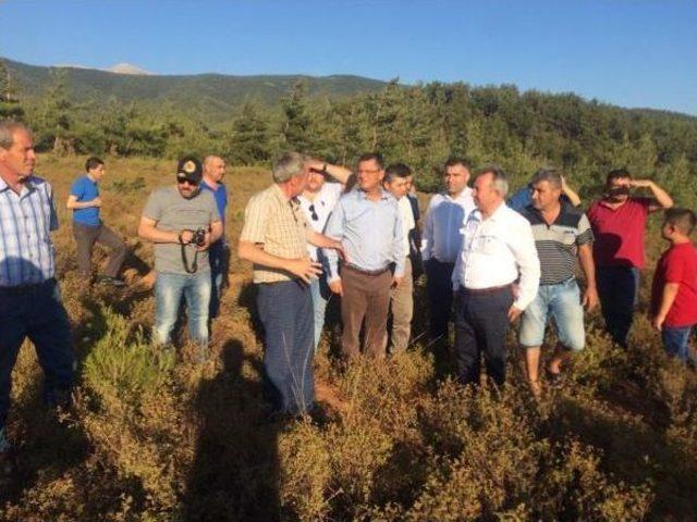 Chp’Li Vekiller Yangın Bölgesinde