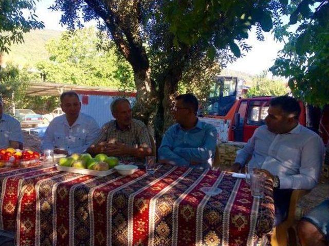 Chp’Li Vekiller Yangın Bölgesinde