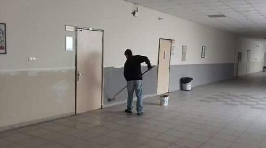 Mahkumlar &lsquo;Hayatını Renklendir Projesi' Ile Okulları Boyuyor