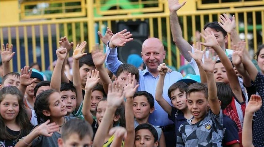 Kocasinanlı &Ccedil;ocuklar Başkan &Ccedil;olakbayrakdar İle Şenlendi