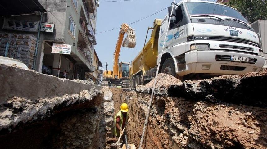 Bayram, Altyapı &Ccedil;alışmalarını Yerinde İnceledi