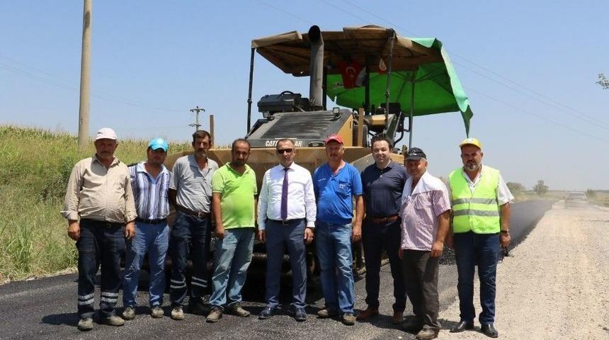 Manisa&rsquo;da Sıcak Asfalt &Ccedil;alışmaları