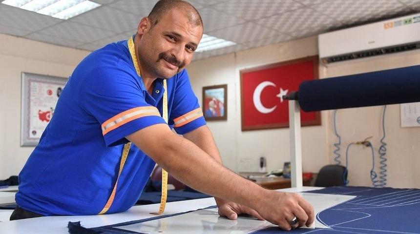 Personelin &Uuml;niformaları, Belediyenin Kendi Tesislerinde &Uuml;retiliyor