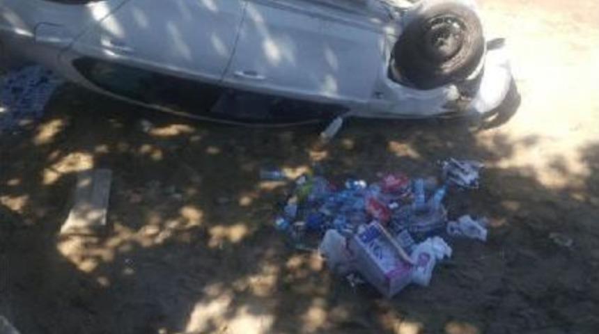 Esenk&ouml;y&rsquo;De Otomobil Plaja Daldı