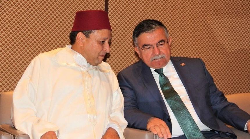 Bakan Yılmaz Fas Milli G&uuml;n&uuml; Resepsiyonuna Katıldı