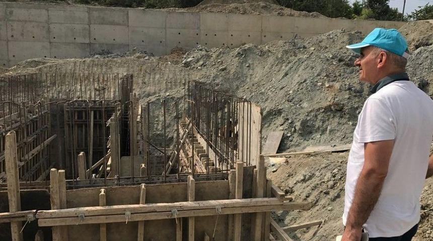 Sapanca&rsquo;da Yeni Arıtma Tesisi Y&uuml;kseliyor