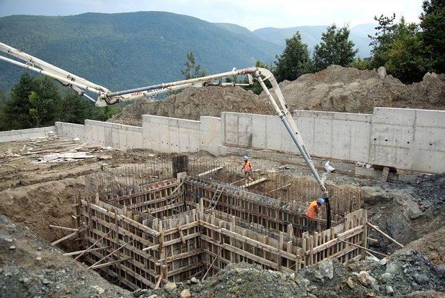 Sapanca’da Yeni Arıtma Tesisi Yükseliyor