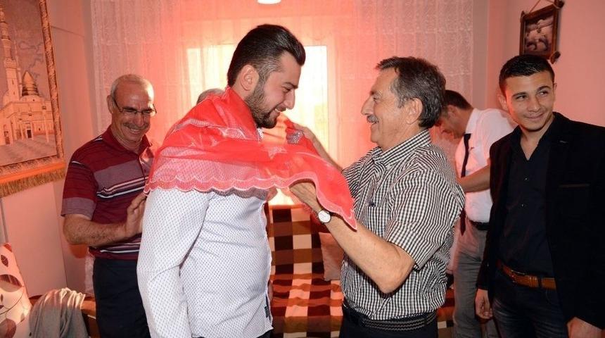 Başkan Ata&ccedil;&rsquo;tan Kınalı Kuzulara Ziyaret