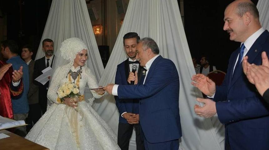 Bakan Soylu Ve Fakıbaba, Nikah Şahidi Oldu