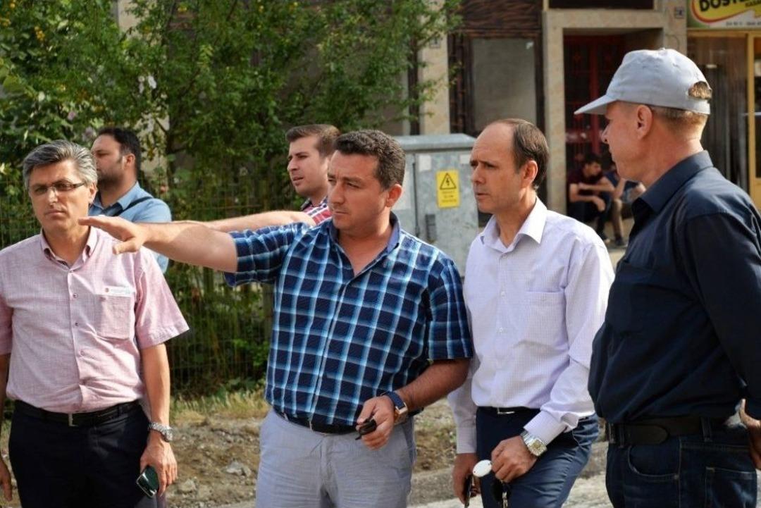 Başkan Bakıcı Yol &Ccedil;alışmalarını Yerinde İnceledi
