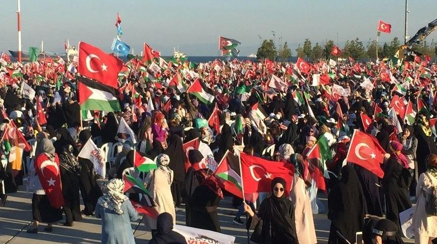 Yenikapı&rsquo;da &lsquo;b&uuml;y&uuml;k Kud&uuml;s Mitingi&rsquo;