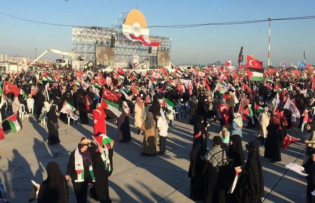 Yenikapı’da ‘büyük Kudüs Mitingi’