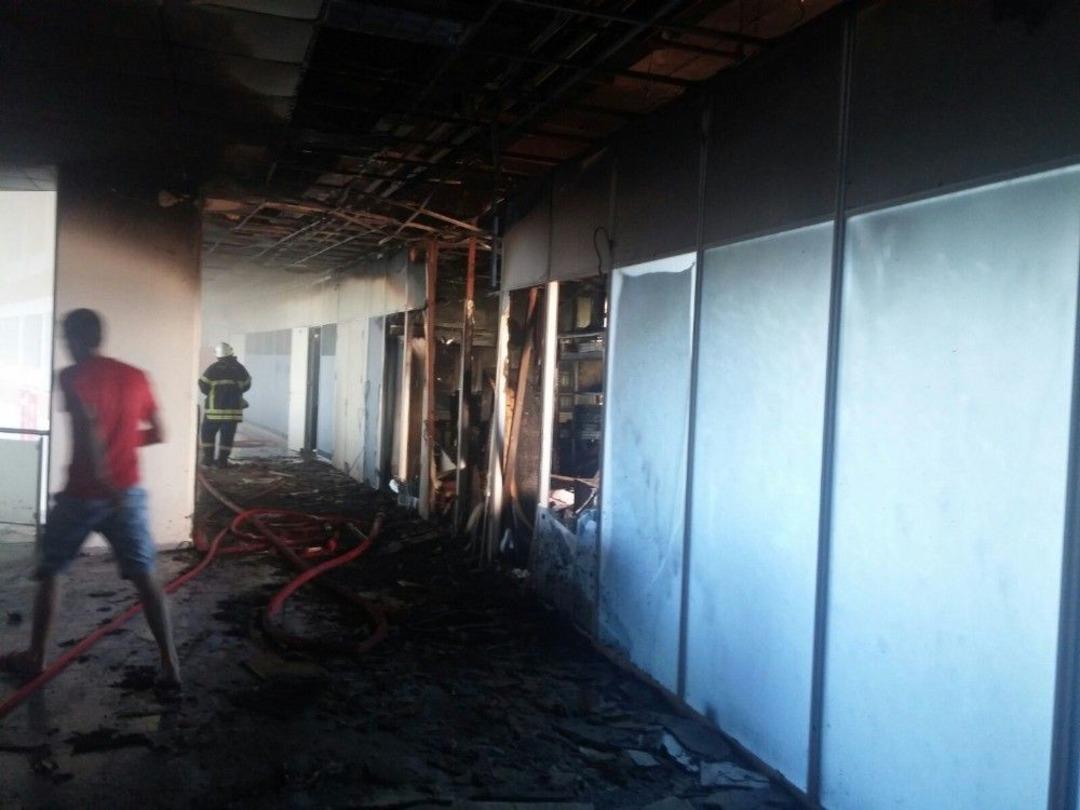 Teknoloji Merkezi&rsquo;nde Korkutan Yangın